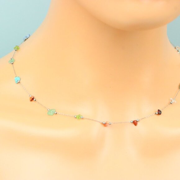 Delicate & Contemporary Necklace Chain, A Lovely Choice for Women, EVCH1108 - Picture 5 of 15